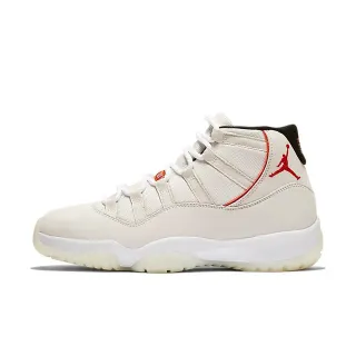 Air Jordan 11 Off-White Red Jumpman High-Top Basketball Shoes