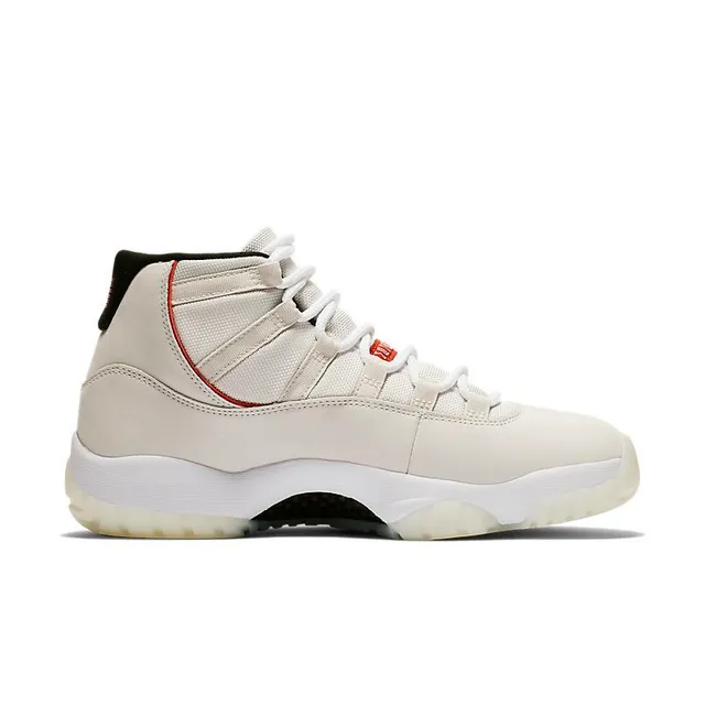 Air Jordan 11 Off-White Red Jumpman High-Top Basketball Shoes 5