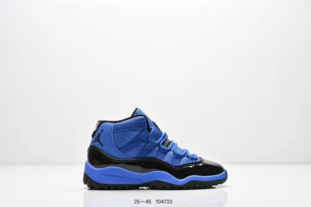 Air Jordan 11 Purple Gradient Patent Leather Basketball Shoes 5