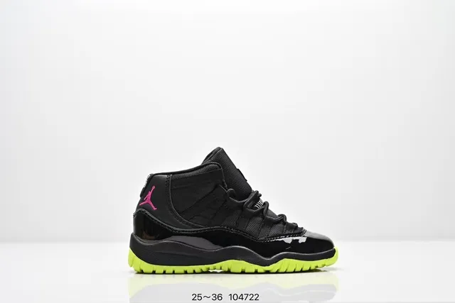 Air Jordan 11 Purple Gradient Patent Leather Basketball Shoes 10