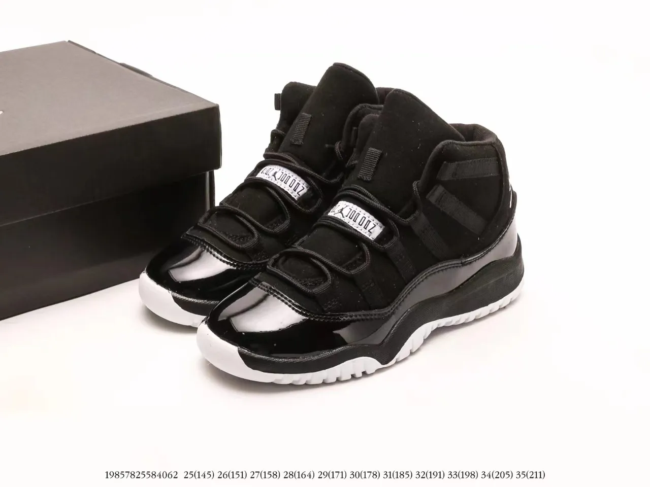 Air Jordan 11 Purple Gradient Patent Leather Basketball Shoes 17