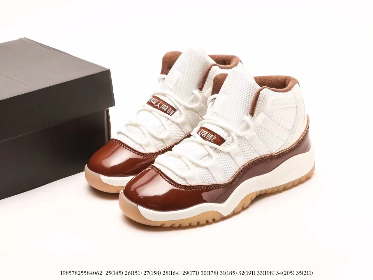 Air Jordan 11 Purple Gradient Patent Leather Basketball Shoes 19
