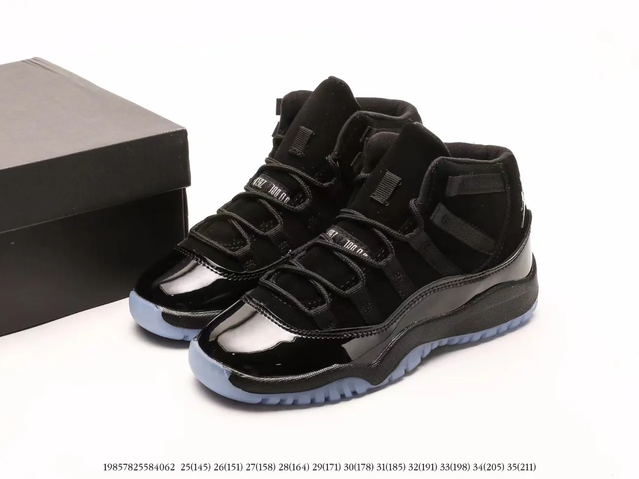 Air Jordan 11 Purple Gradient Patent Leather Basketball Shoes 21
