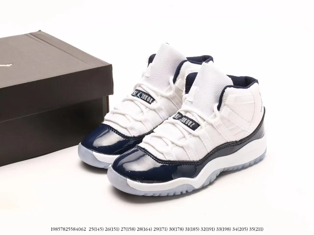 Air Jordan 11 Purple Gradient Patent Leather Basketball Shoes 22