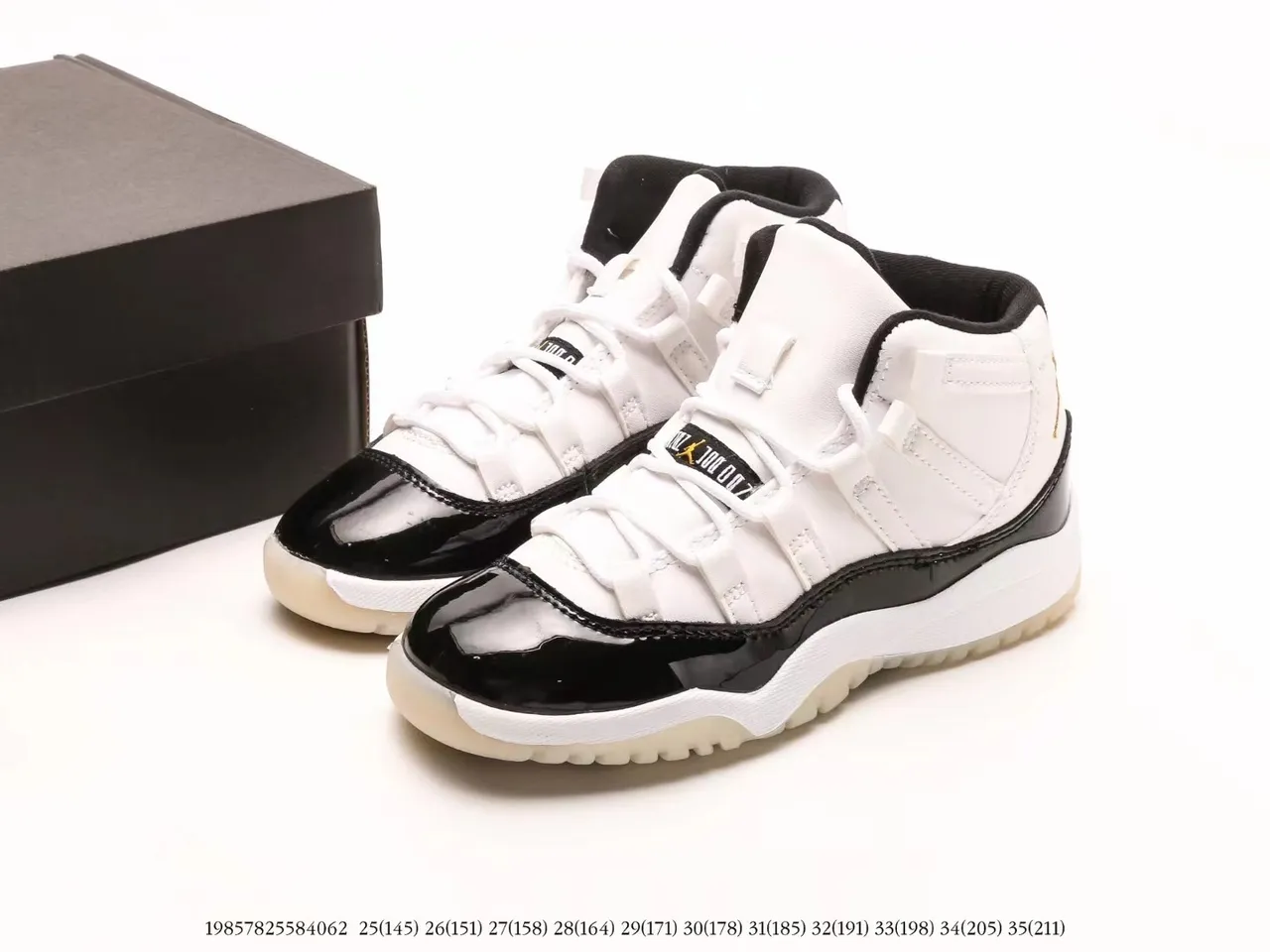 Air Jordan 11 Purple Gradient Patent Leather Basketball Shoes 24