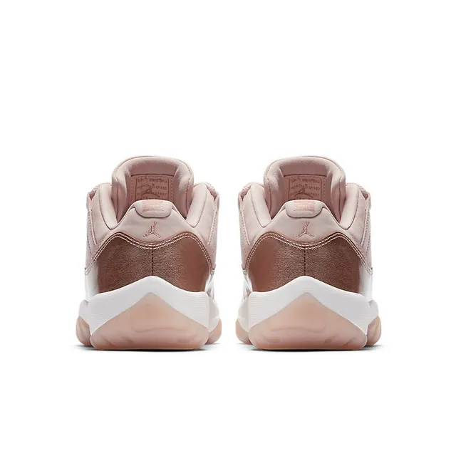 Air Jordan 11 Rose Gold Metallic Basketball Shoes 2