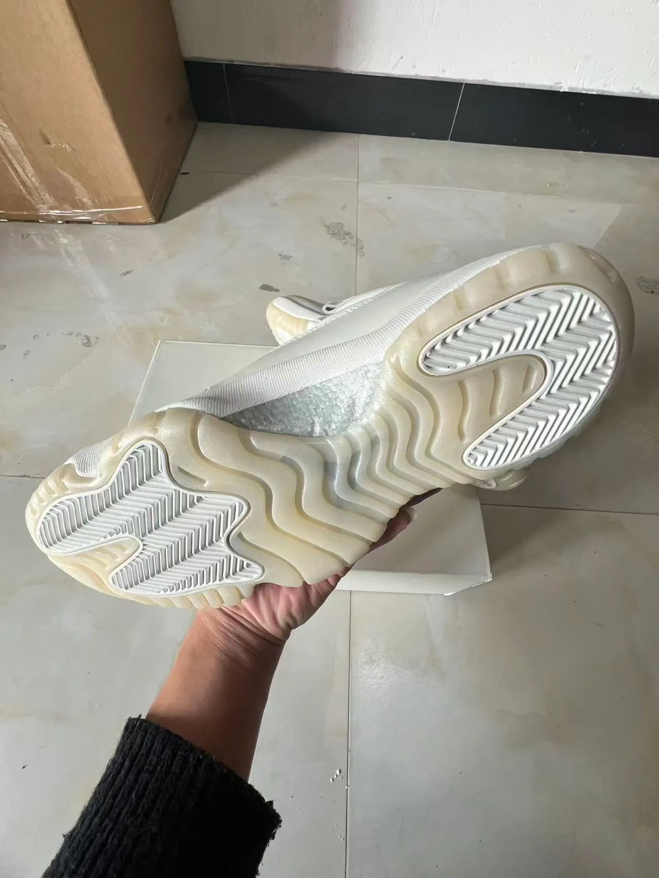 Air Jordan 11 White Patent Leather High-Top Basketball Shoes 6
