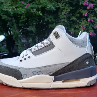 Air Jordan 3 爆裂纹图案高帮篮球鞋