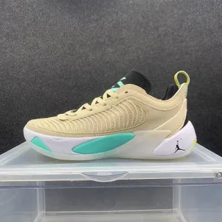Air Jordan 37 Beige Mint Green Basketball Shoes