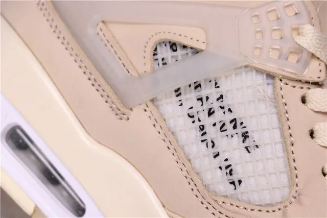 Air Jordan 4 Beige Monochrome Basketball Shoes 6