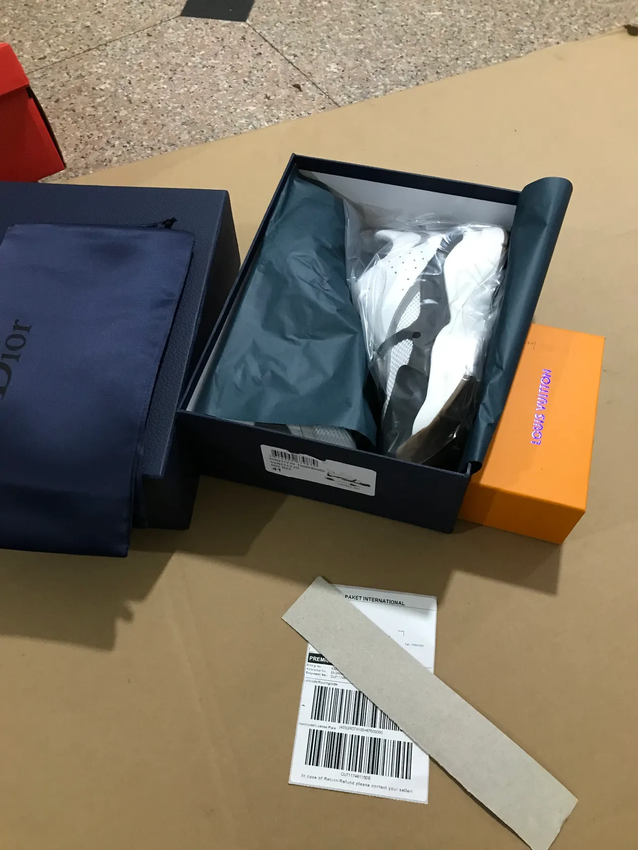 Zapatillas de baloncesto Air Jordan 4 blanco y gris moteado 7