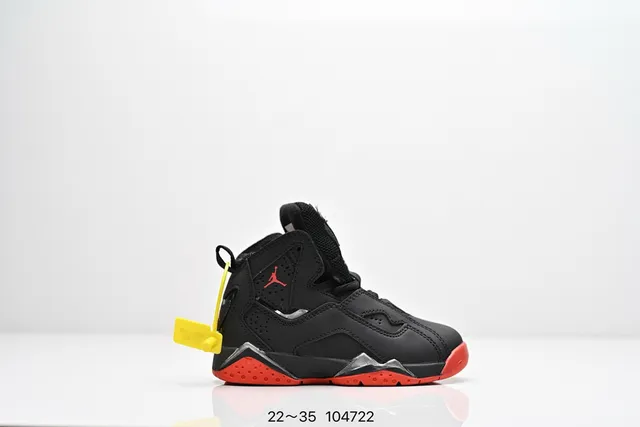 Air Jordan 7 Black Yellow Gray Basketball Shoes 21
