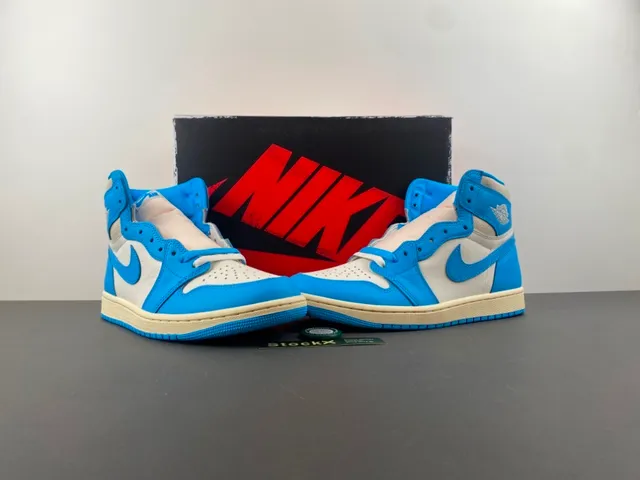 Air Jordan Blue Beige High-Top Leather Upper Basketball Shoes 13