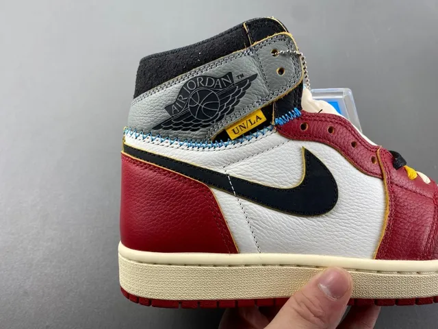 Air Jordan Red White High-Top Leather Upper Basketball Shoes 3