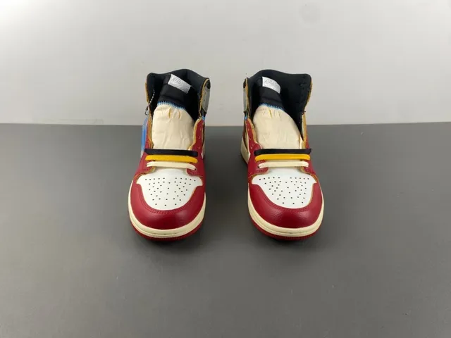 Air Jordan Red White High-Top Leather Upper Basketball Shoes 11