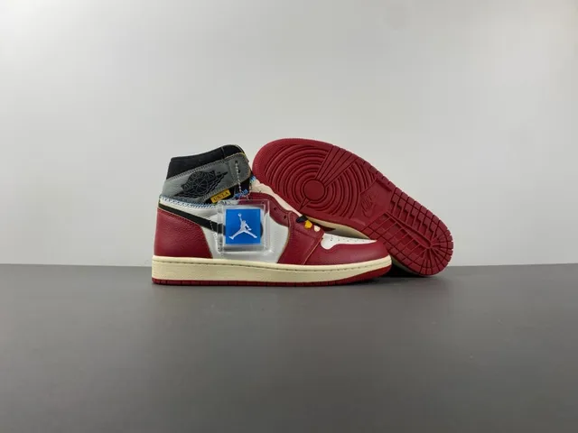 Air Jordan Red White High-Top Leather Upper Basketball Shoes 12