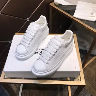 Alexander McQueen Oversized Sneaker White Silver Chunky Sneakers