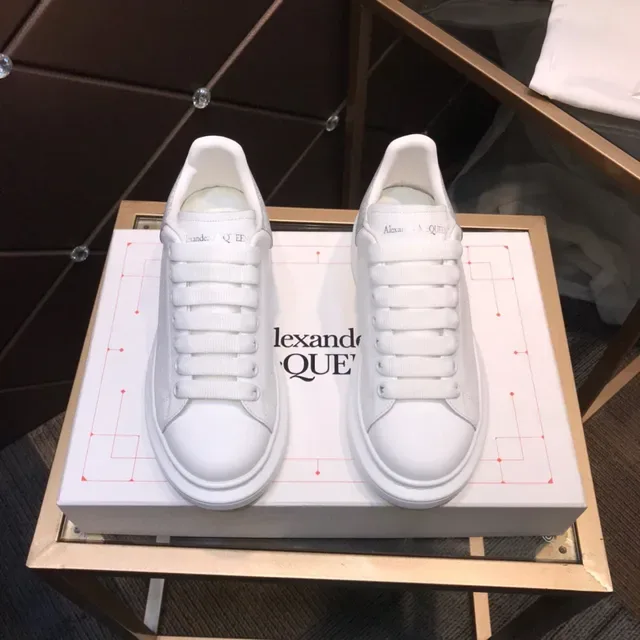 Alexander McQueen Oversized Sneaker White Silver Chunky Sneakers 9