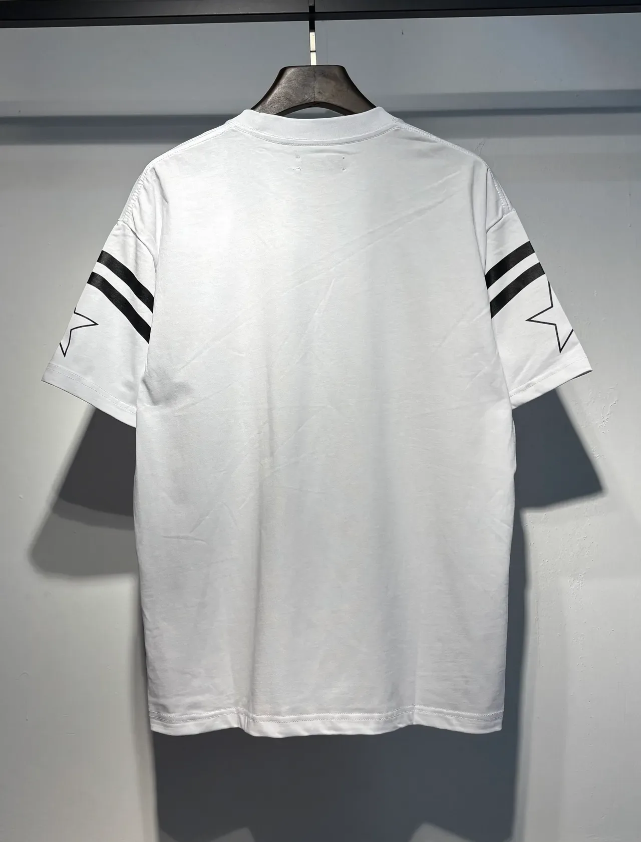 Amiri Black White Crewneck Graphic-Print T-Shirt 5