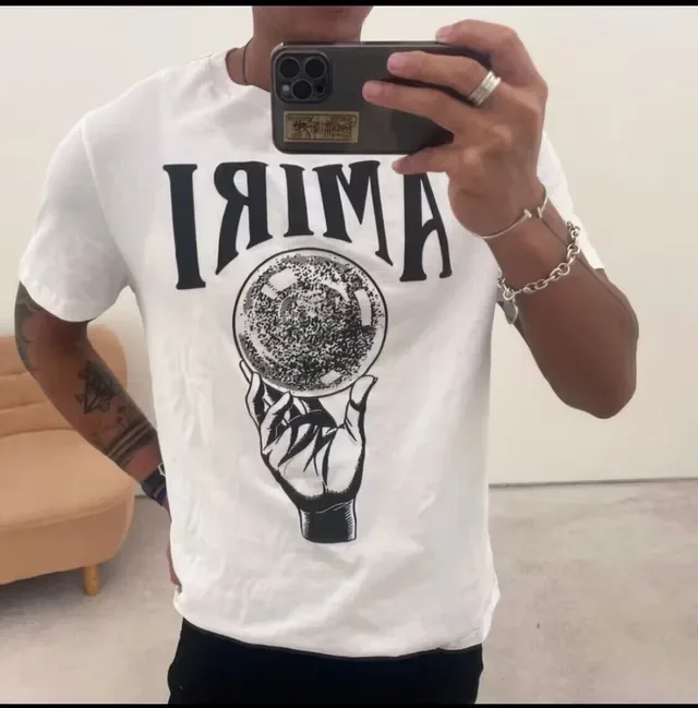 Amiri Graphic Print Oversized T-Shirt 4