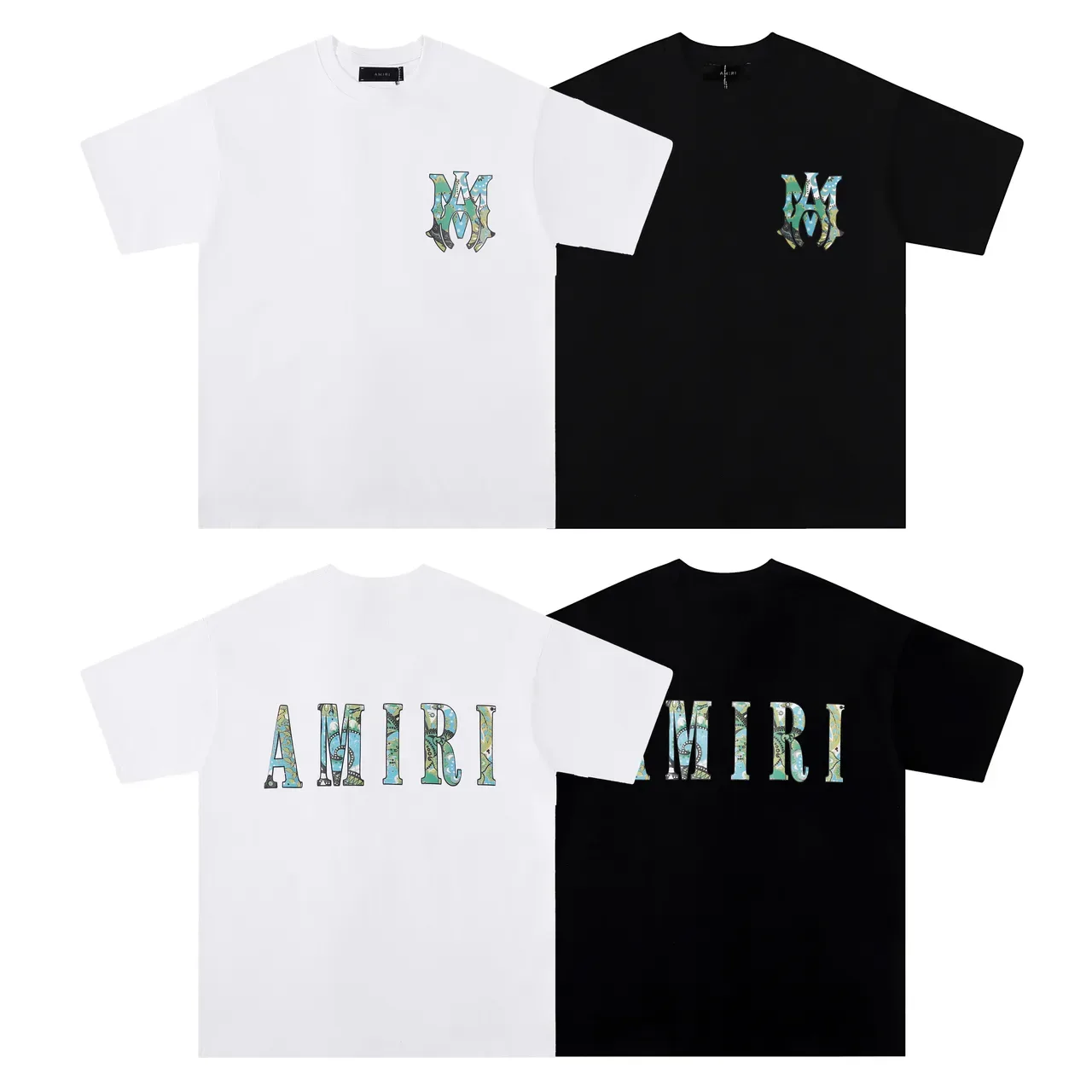Amiri Logo Print Multicolor Graphic T-Shirt 11
