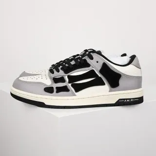 Amiri Skel Top Low Bone Overlay Lifestyle Sneakers