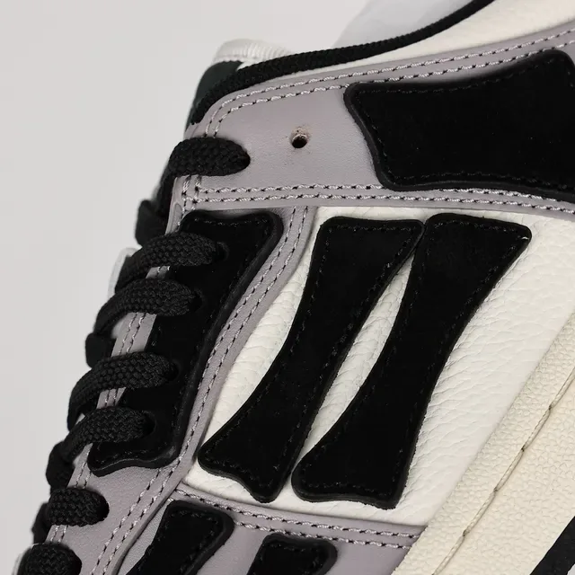 Amiri Skel Top Low Bone Overlay Lifestyle Sneakers 6
