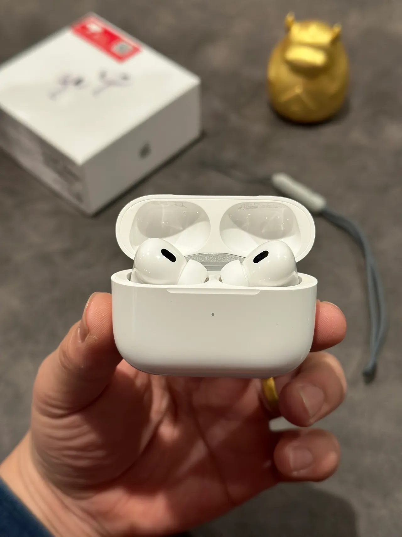 Apple AirPods Pro White Stem-Style Silicone Ear Tips TWS Earbuds 6