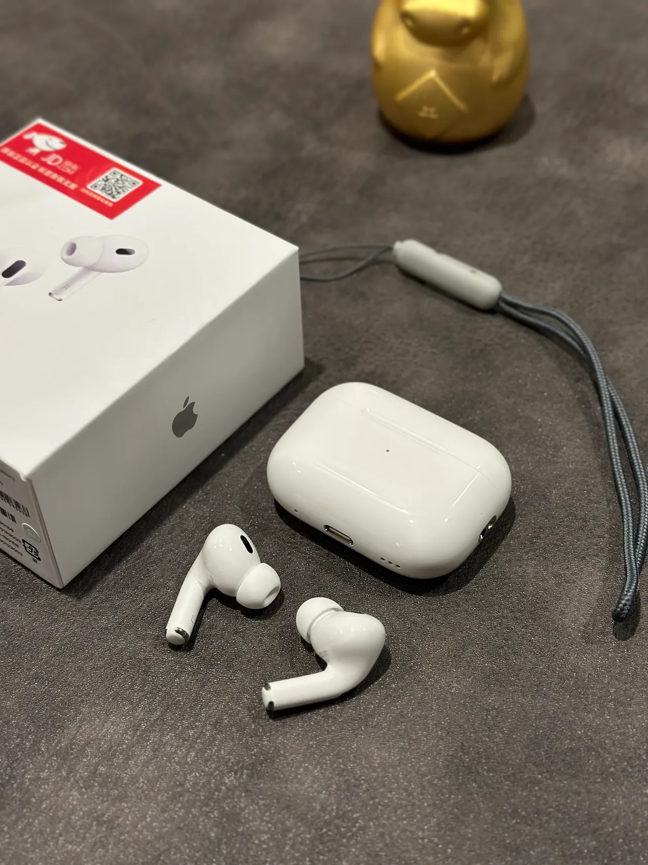 Apple AirPods Pro White Stem-Style Silicone Ear Tips TWS Earbuds 7