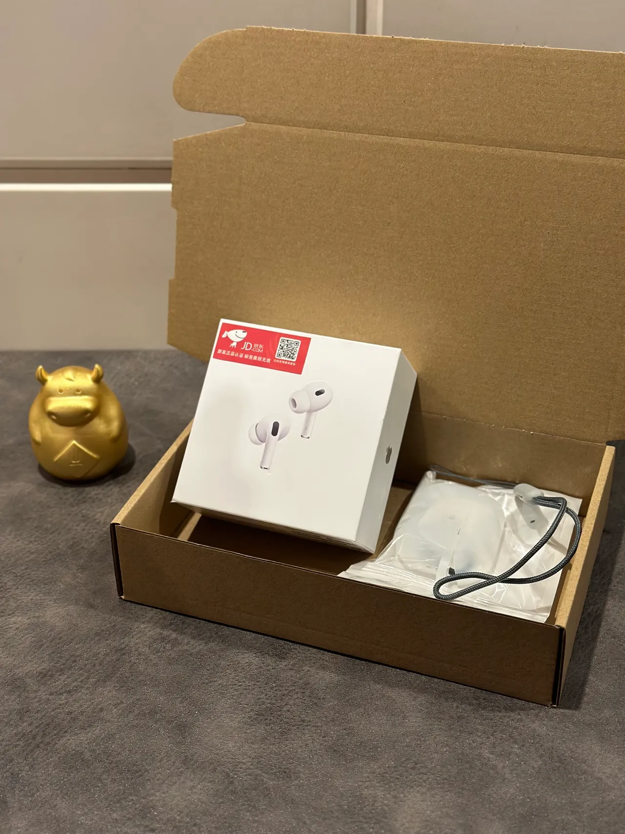 Apple AirPods Pro White Stem-Style Silicone Ear Tips TWS Earbuds 10