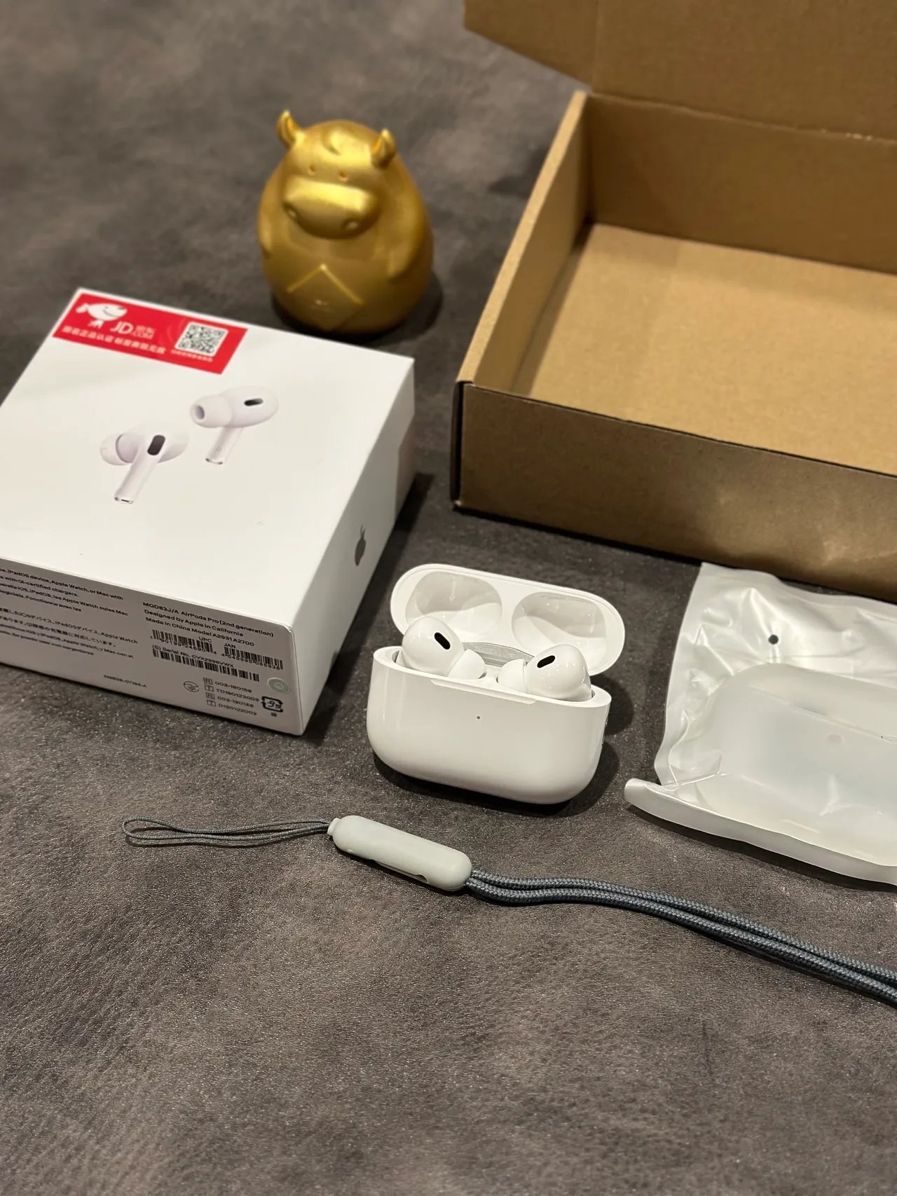 Apple AirPods Pro White Stem-Style Silicone Ear Tips TWS Earbuds 11