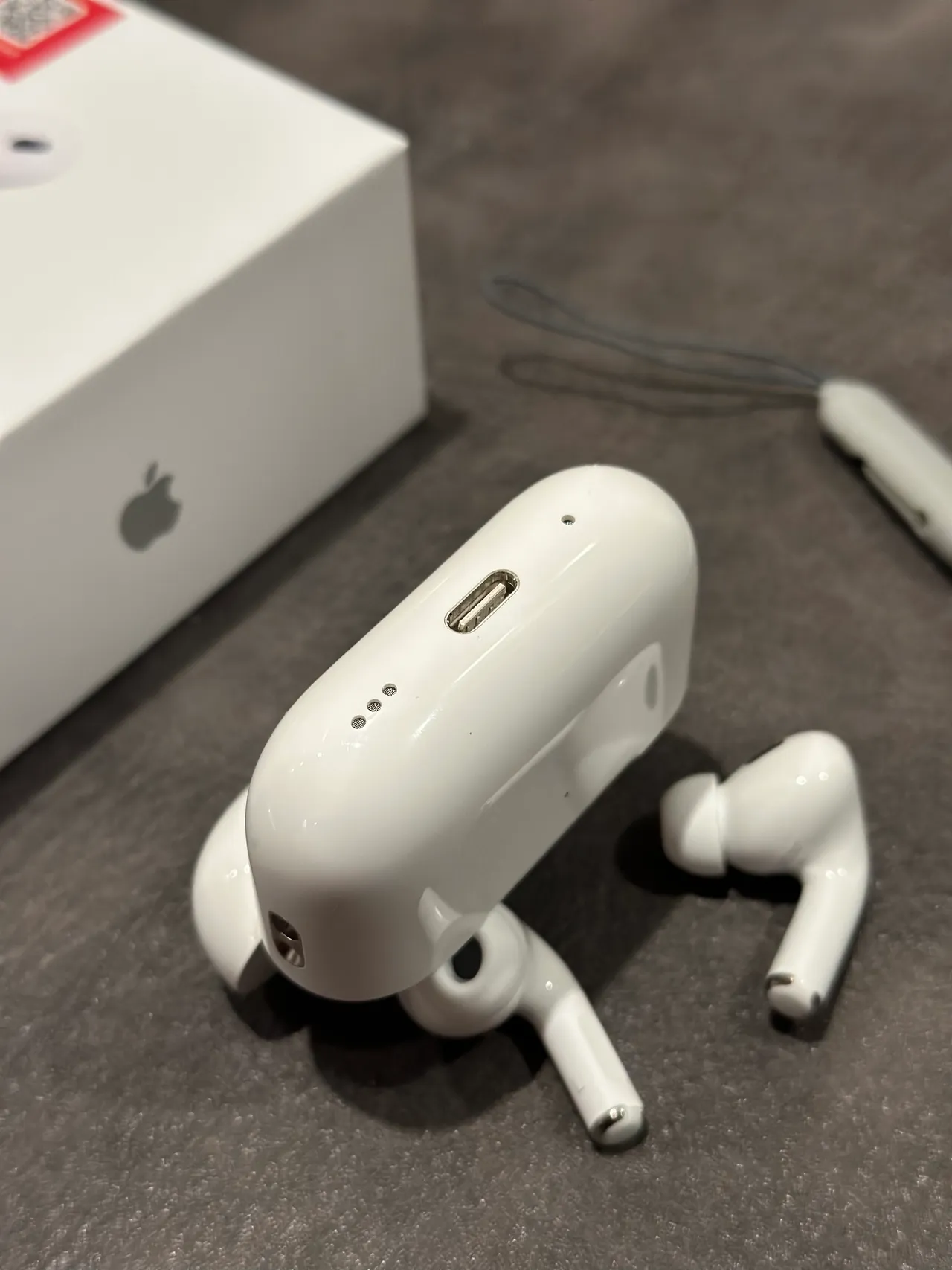 Apple AirPods Pro White Stem-Style Silicone Ear Tips TWS Earbuds 14