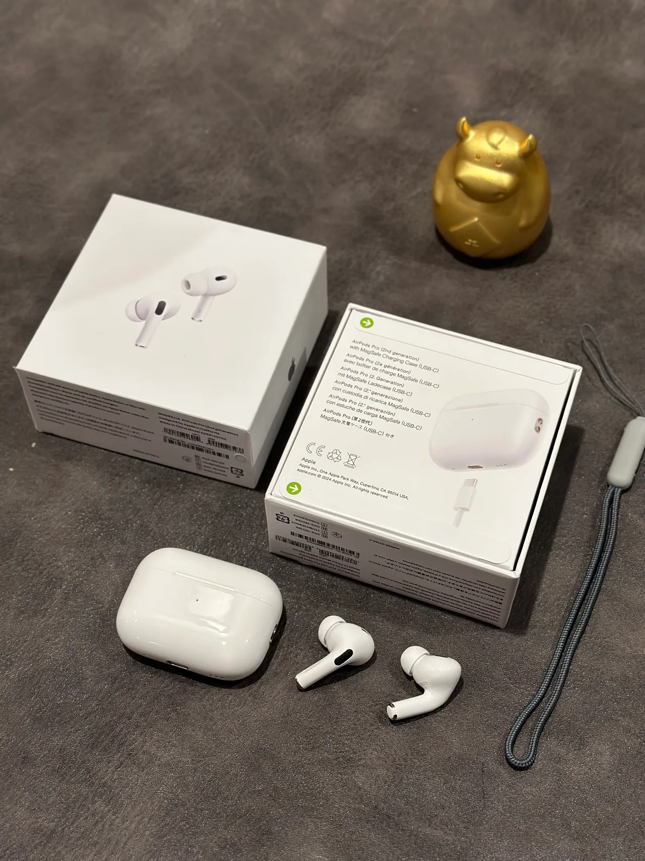 Apple AirPods Pro White Stem-Style Silicone Ear Tips TWS Earbuds 15