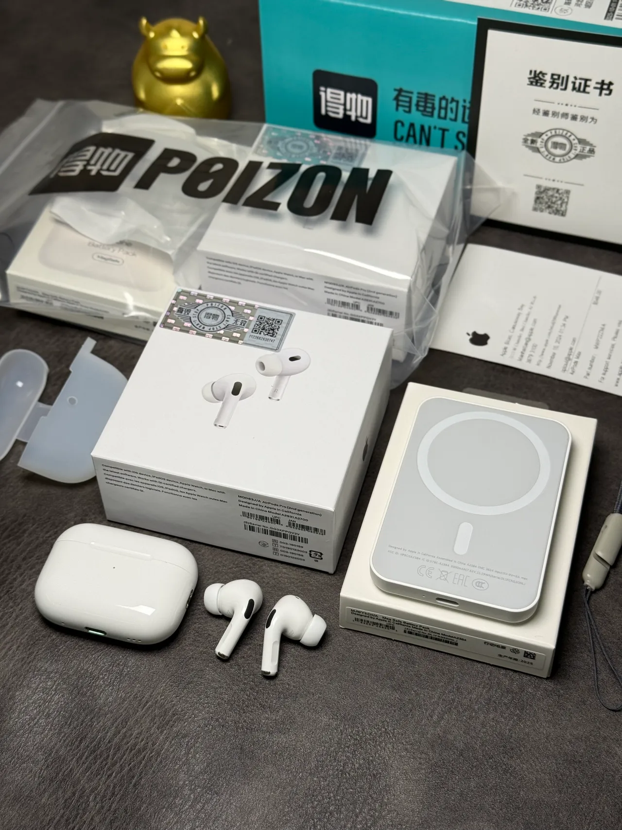 Apple AirPods Pro White Stem-Style Silicone Ear Tips TWS Earbuds 3