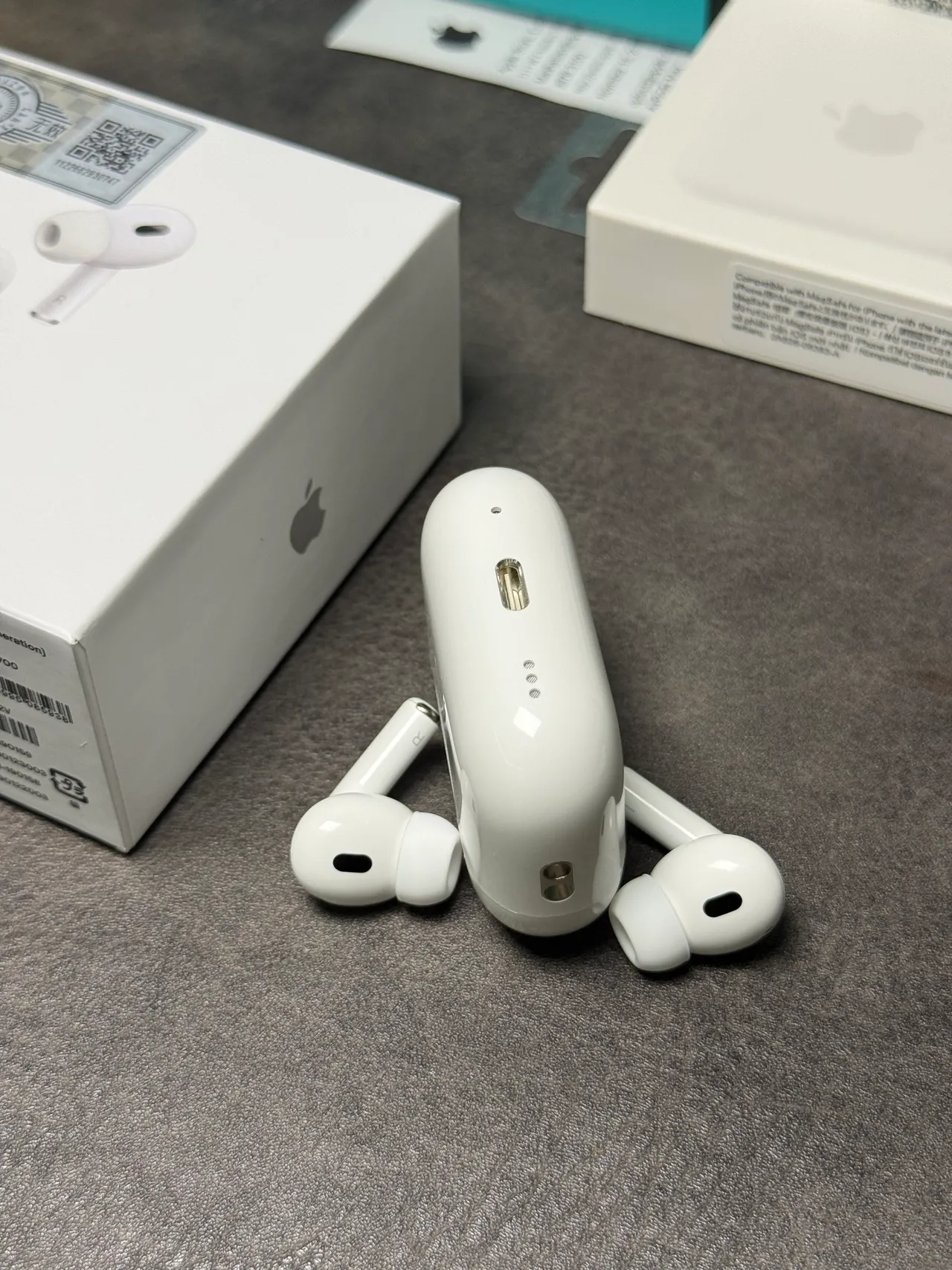 Apple AirPods Pro White Stem-Style Silicone Ear Tips TWS Earbuds 4
