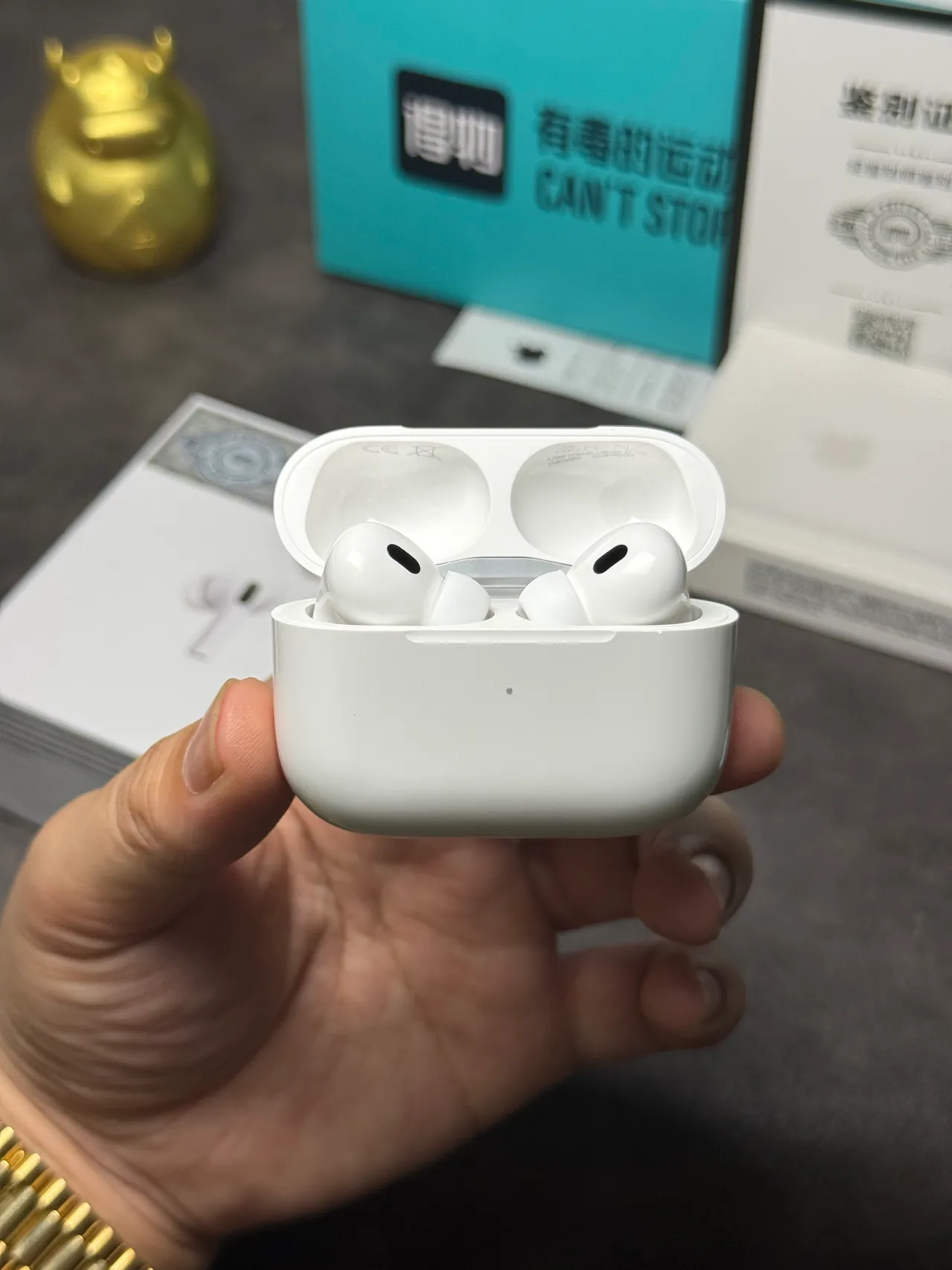 Apple AirPods Pro White Stem-Style Silicone Ear Tips TWS Earbuds 6
