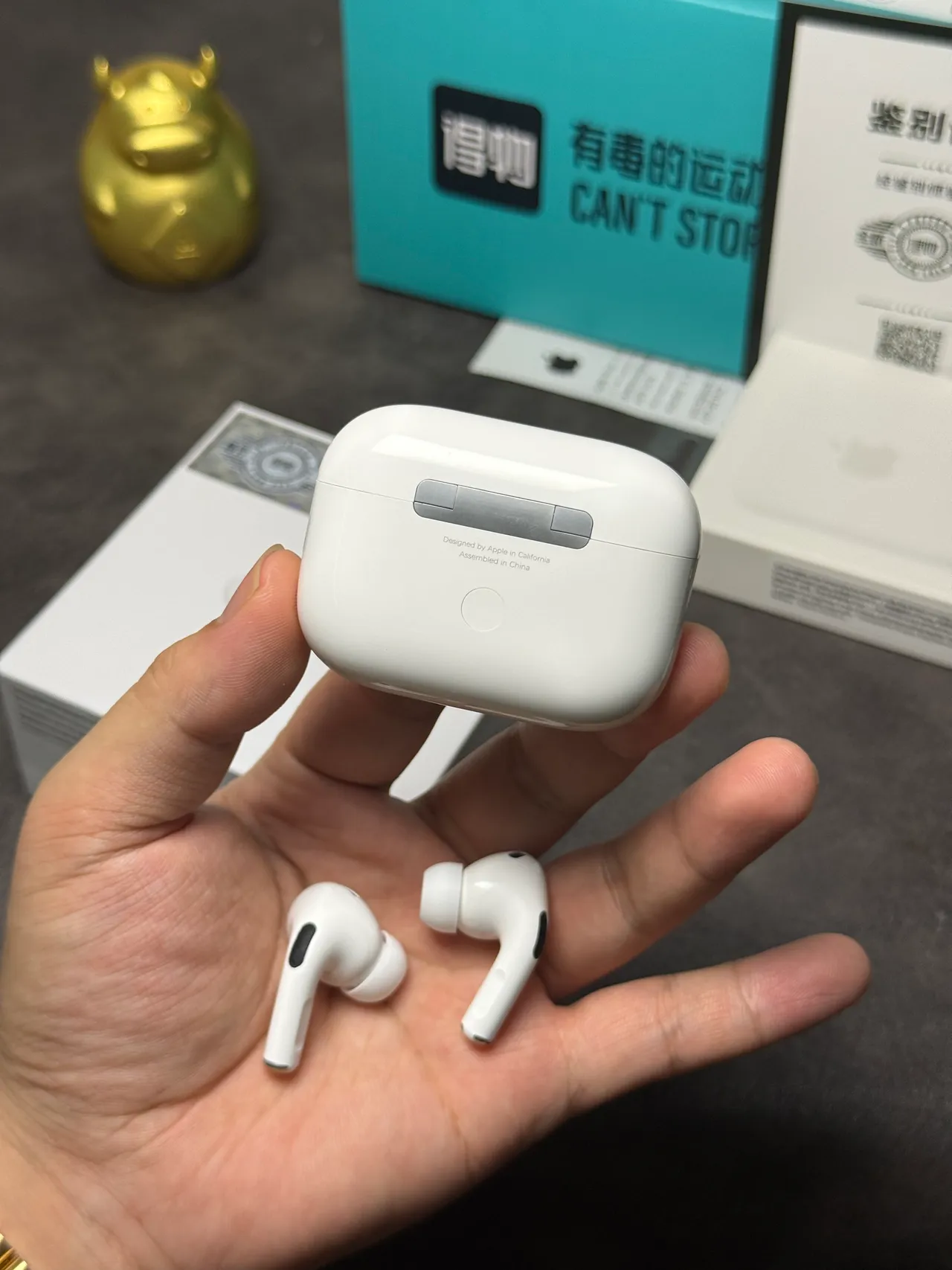 Apple AirPods Pro White Stem-Style Silicone Ear Tips TWS Earbuds 10