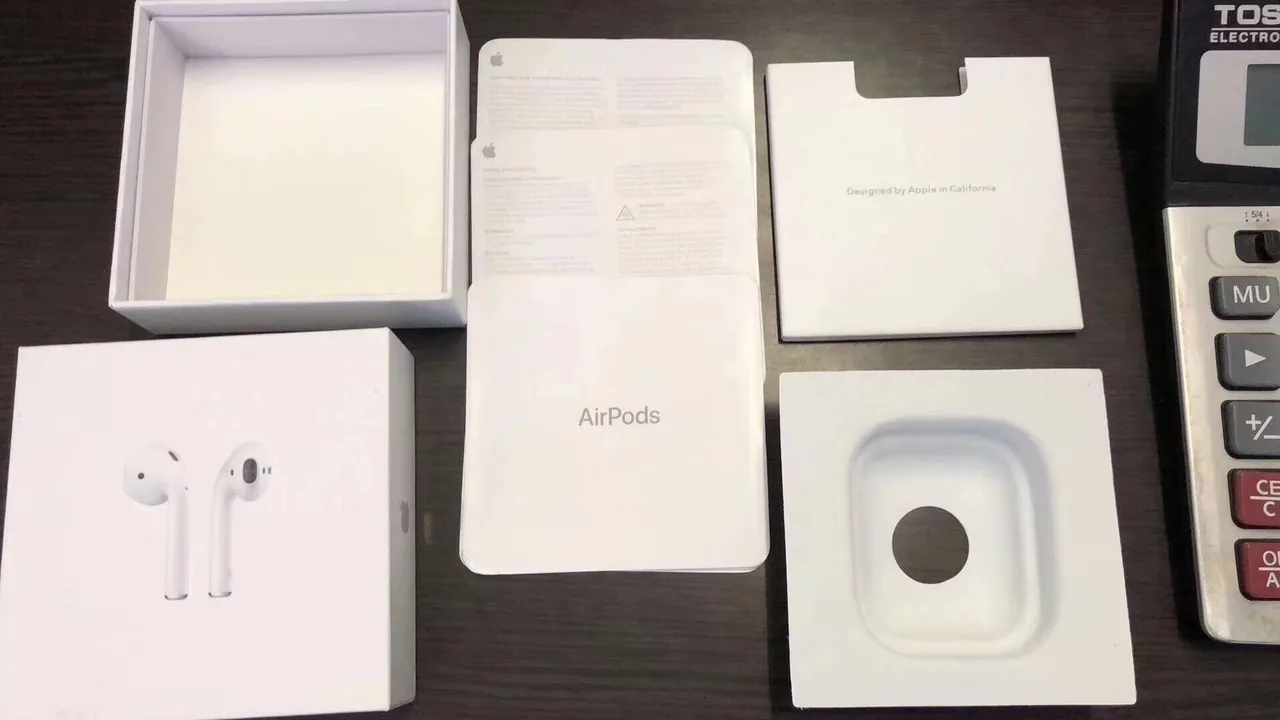 Apple Blanco Compacto Estilo Tallo Brillante Plástico Estuche Auriculares TWS 3