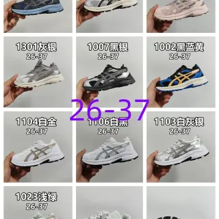 ASICS أسود أزرق أحذية رياضية للنمط الحياتي منخفضة الارتفاع بتصميم علوة شبكية وصناعية