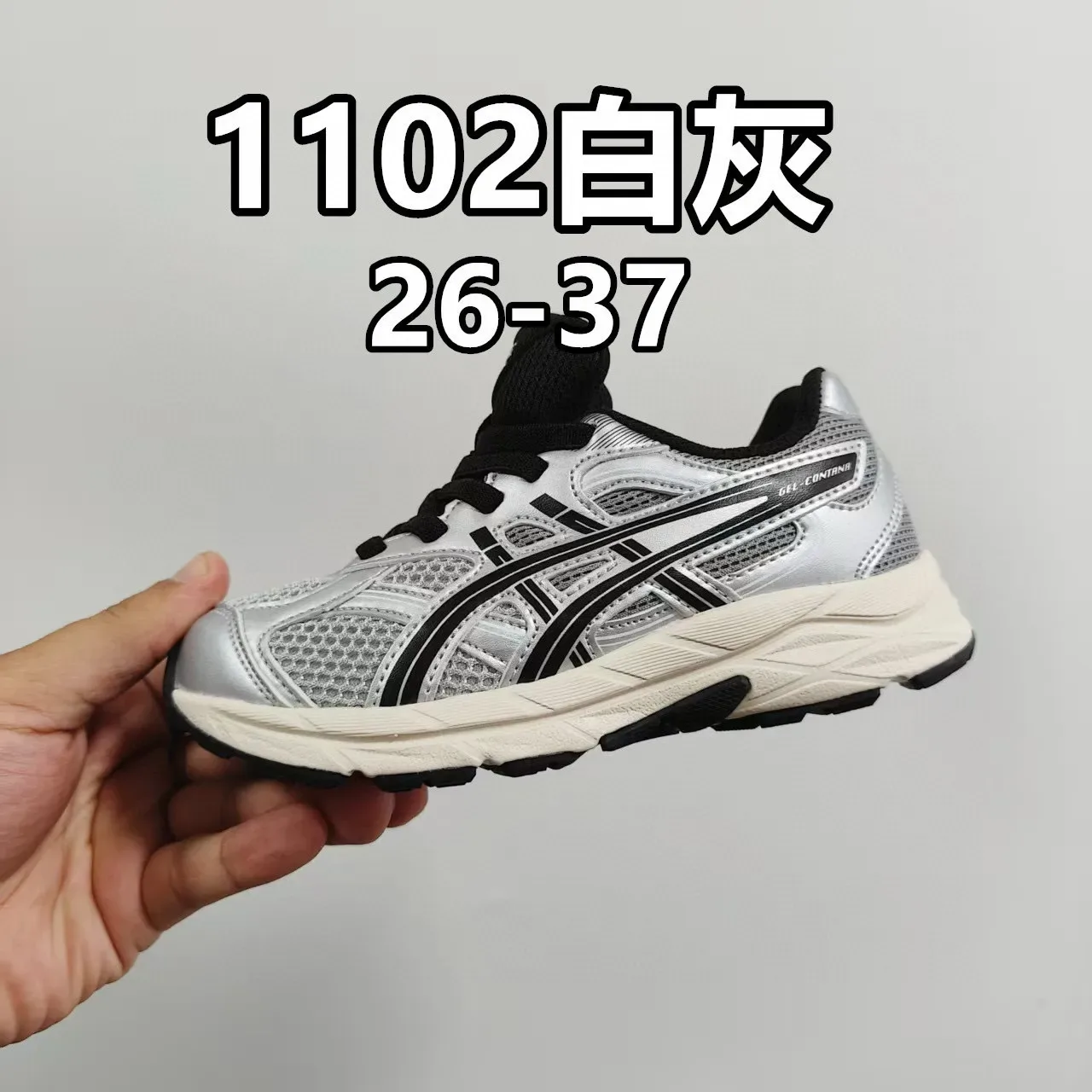 ASICS Noir Bleu Baskets Lifestyle Basse en Mesh et Synthétique 6