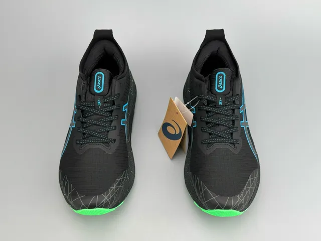 ASICS Gel-Kayano 31 أسود, أزرق, أخضر نيون أحذية جري 5