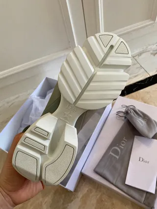 Balenciaga Bege Branco Sola Oversized Em camadas Multi-materiais Superior Tênis Chunky 4