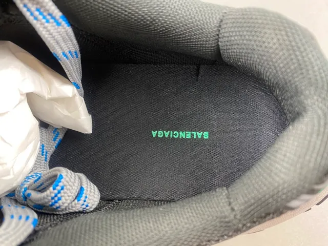 Balenciaga Black Green Oversized Silhouette Multi-Layered Midsole Chunky Sneakers 7
