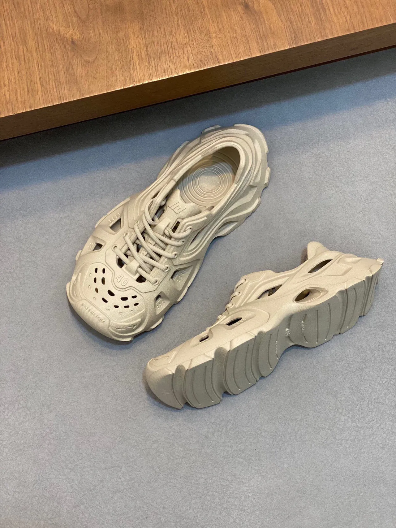 Balenciaga Defender Off-White Chunky Sneakers 5