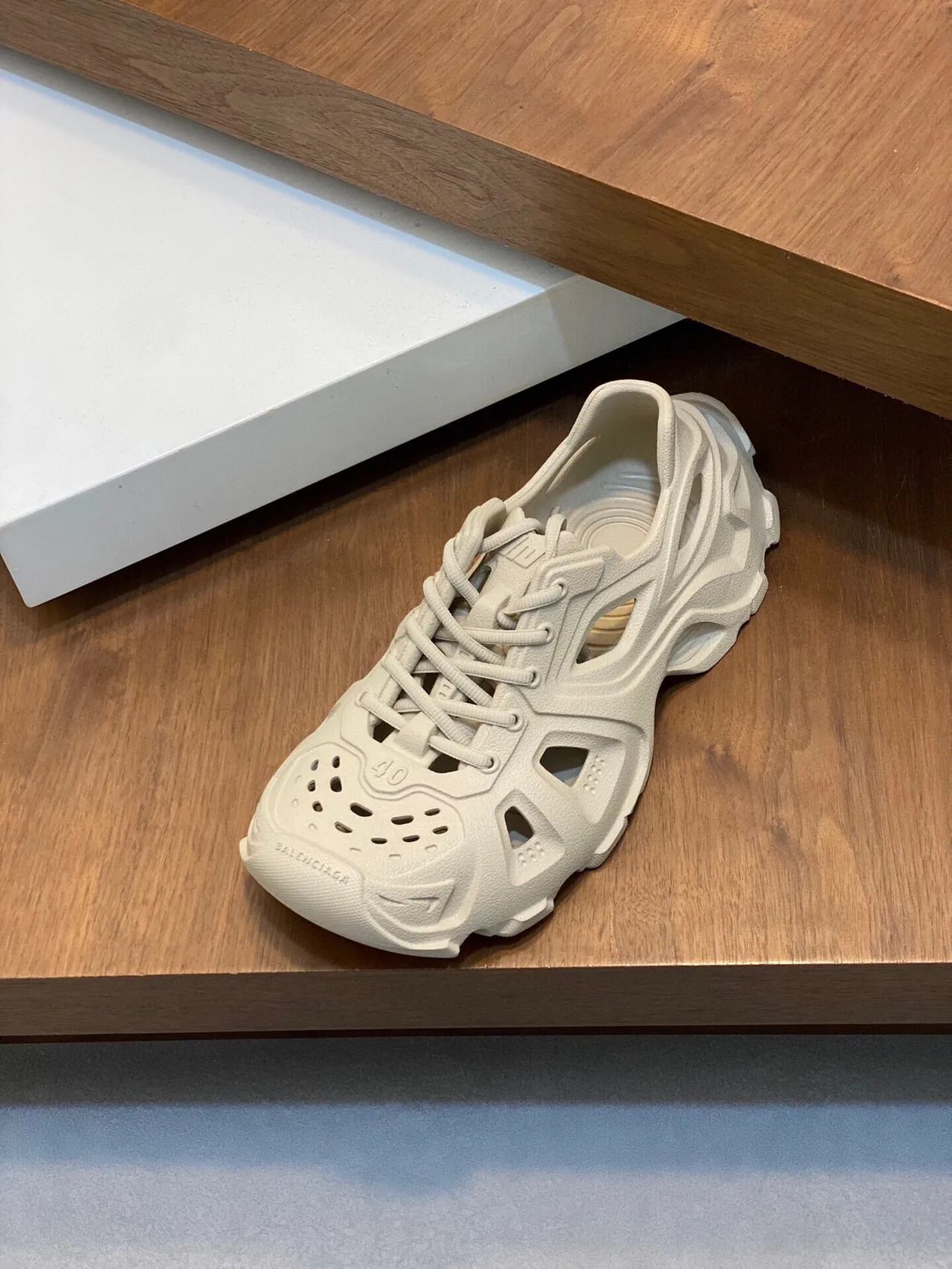 Balenciaga Defender Off-White Chunky Sneakers 6