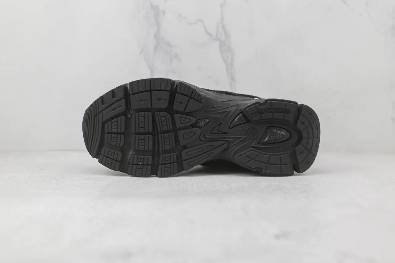 Balenciaga Phantom Black Mesh Chunky Sneakers 8