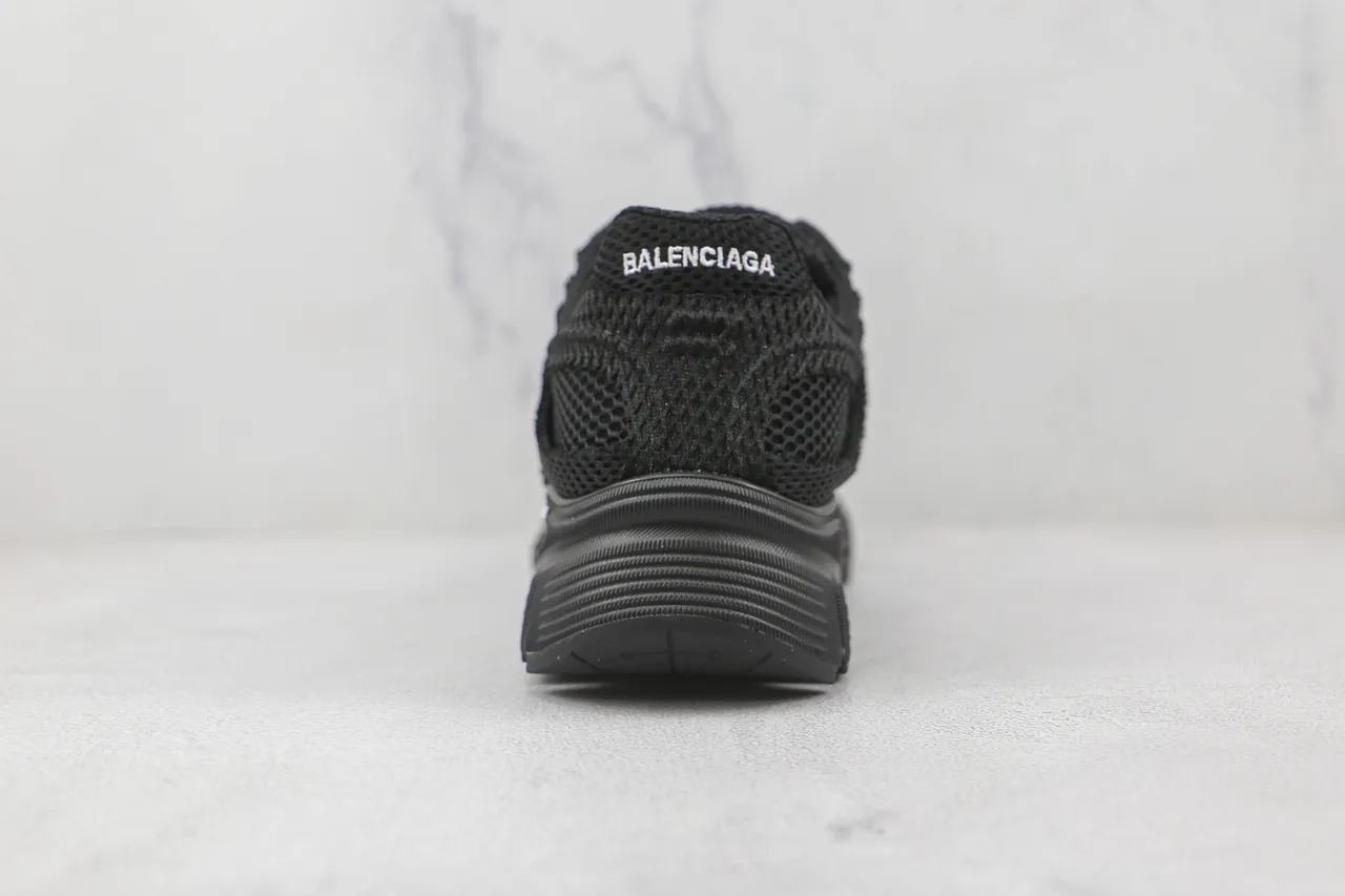 Balenciaga Phantom Black Mesh Chunky Sneakers 9
