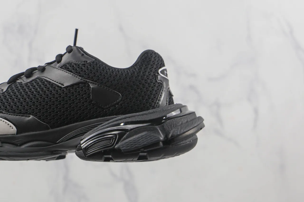 Balenciaga Runner Black and Gray Chunky Sneakers 7