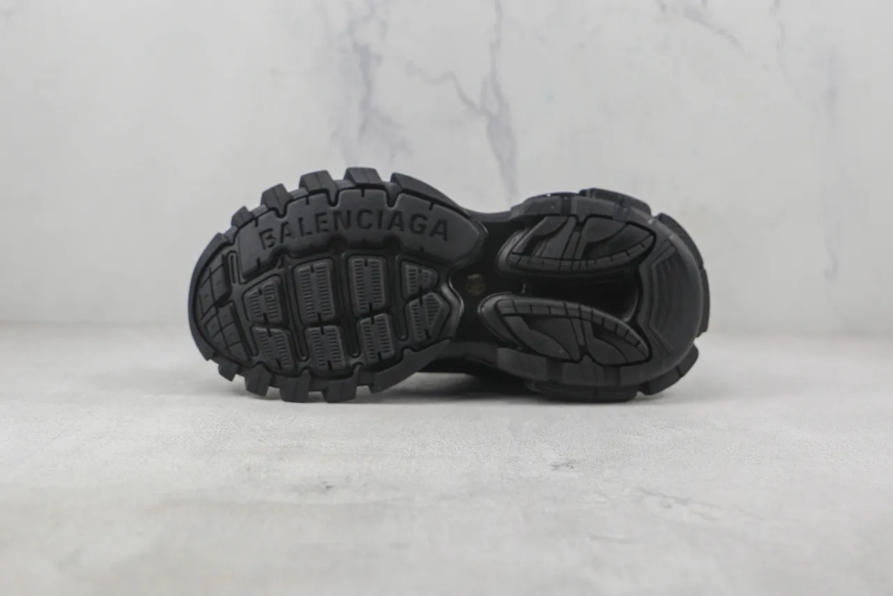 Balenciaga Runner Black and Gray Chunky Sneakers 8