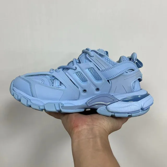 Balenciaga Runner Light Blue Chunky Sneakers 2